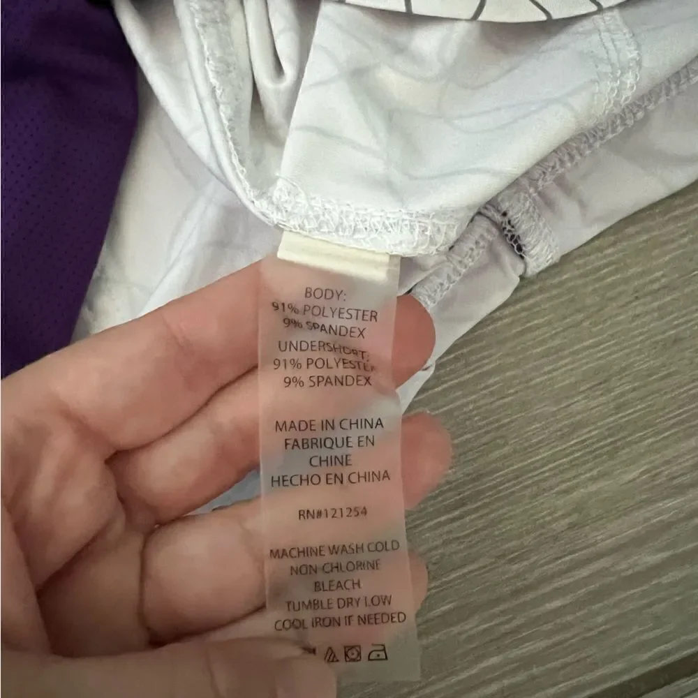 Jofit Sierra Swirl Piped Ruffle Golf Tennis Skort Ladies size Large - Picture 8 of 8